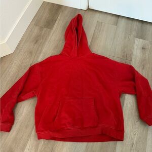 Red Women's Hoodie Sweater